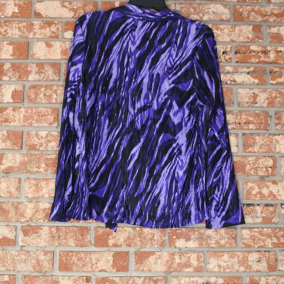 EASYWEAR by Chico's Purple Top  NWT - Picture 4 of 5